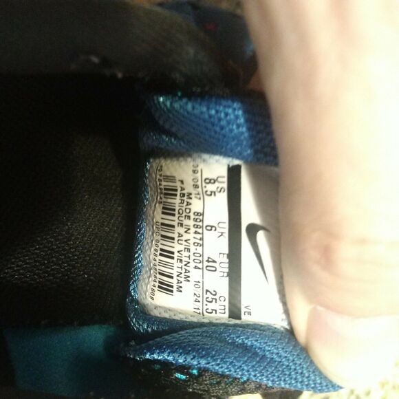 Nike Women Shoe Flex 2017 Run Size 8.5M Athletic Running Sneaker Pre Owned - Picture 11 of 12